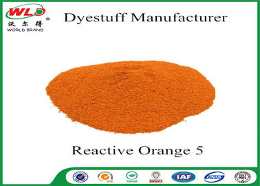 Impresión de la naranja anaranjada reactiva 5 del tinte reactivo PE C I de la fibra de la serie