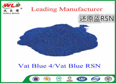 El algodón teñe las sustancias químicas azules del azul 4 de la cuba de Rsn de la materia del tinte usadas en el teñido de materia textil